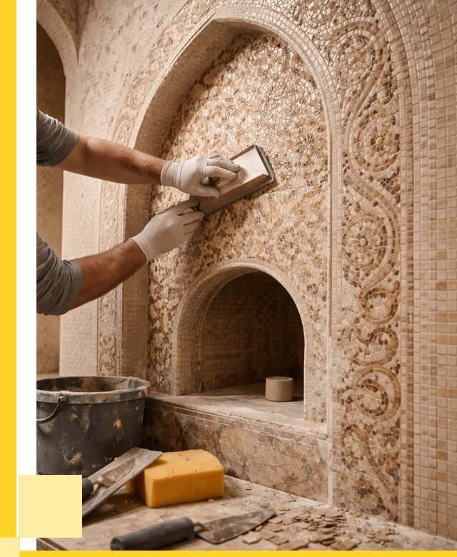 Мозаика для хамама в Троицке под ключ от 5156 р. | ЭриданТрц