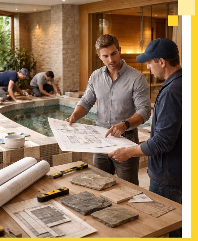 Проектирование SPA зон под ключ в Троицке с инженерией