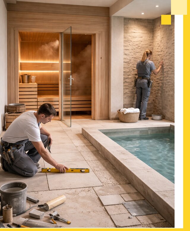 Комплексный дизайн и отделка интерьеров SPA под ключ в Троицке